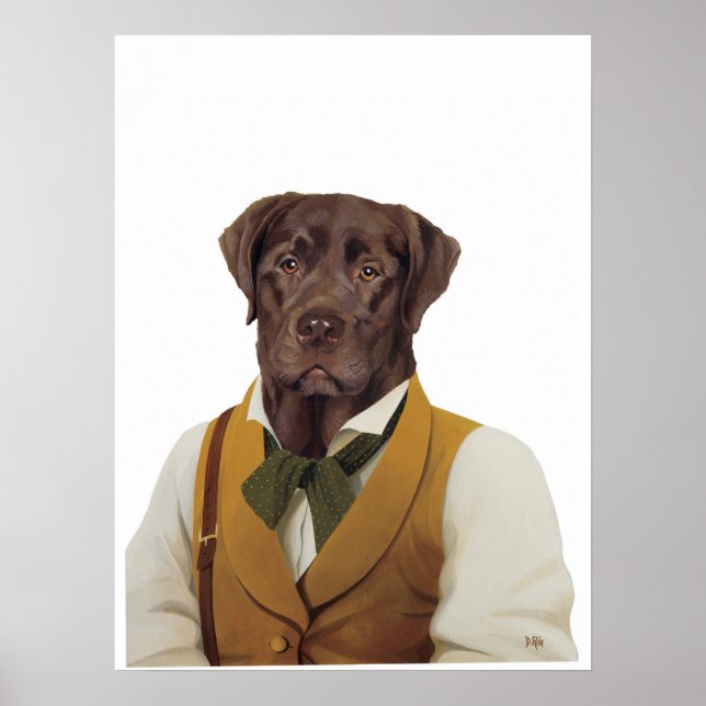 POSTER Labrador Retriever DR149 (Frente)