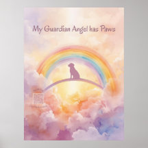 Labrador Retriever Rainbow Bridge Memorial Art