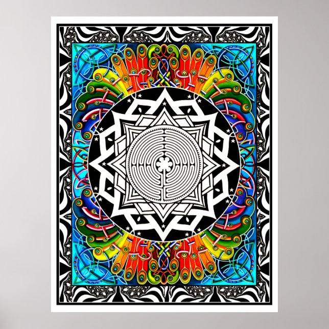 Pôster Labyrinth The Path Of Least Resistance (Frente)