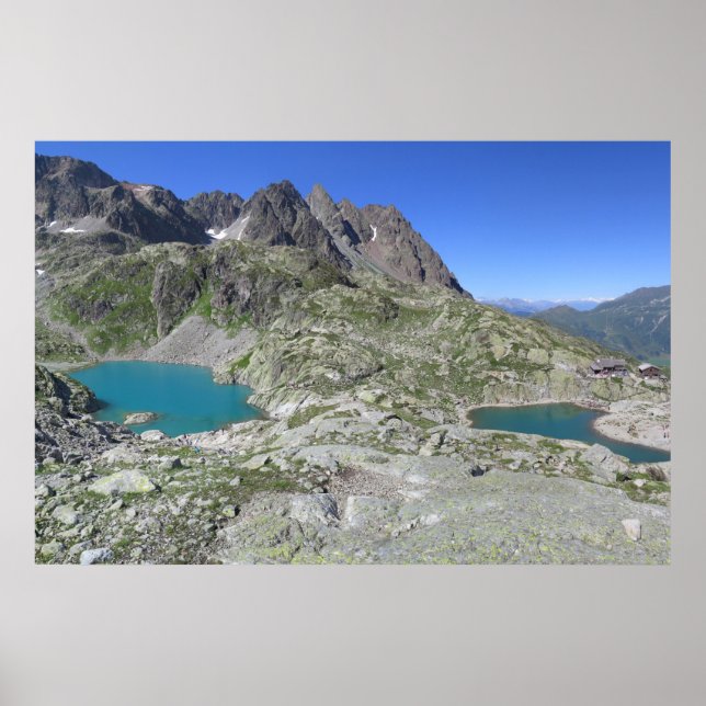 Poster Lac Blanc Chamonix (Frente)