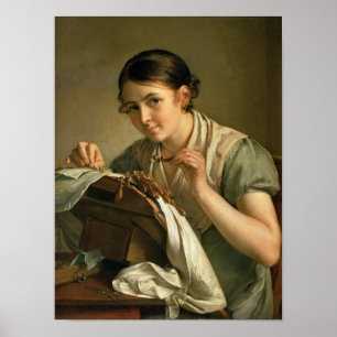 Poster Lacemaker, 1823