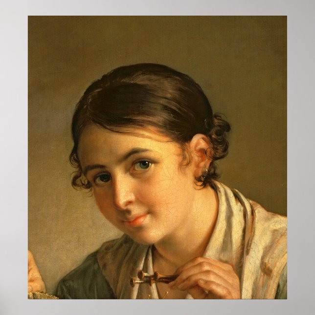 Poster Lacemaker, 1823 (Frente)
