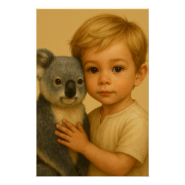 Pôster Laço do Selvagem e Inocente (Coala)