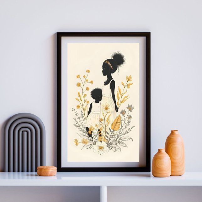 Poster Laço Eterno de Mãe e Filho I (Criador carregado)