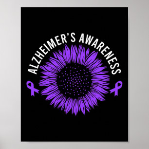 Poster Laço Roxo de Conscientização