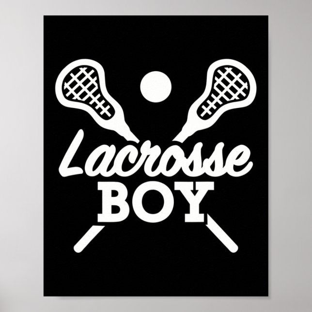 Poster Lacrosse Boy (Frente)
