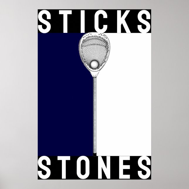 Poster Lacrosse Goalie (Frente)