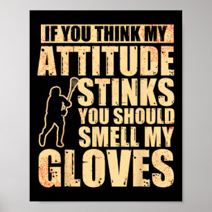 Poster Lacrosse Goalie Lacrosse Luvas Stick Lax Goalie
