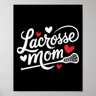 Poster Lacrosse Mãe, Jogadora de Lacrosse Cute