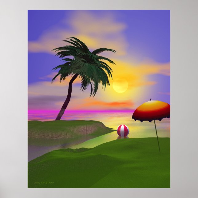 Poster Lado Ensolarado (Frente)