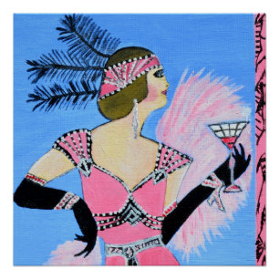 Pôster Lady2 elegantes aperfeiçoam o poster