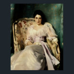 Poster Lady Agnew do Lochnaw<br><div class="desc">Vintage American Impressionist pinta "Lady Agnew of Lochnaw",  por John Singer Sargent,  1892-93.</div>