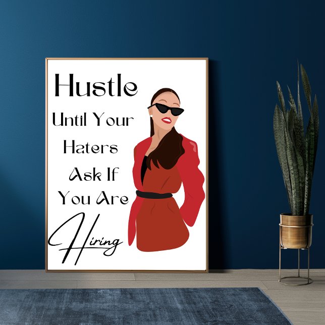 Poster Lady Boss Wall Art,Boss Lady Cotes Motivational (Criador carregado)
