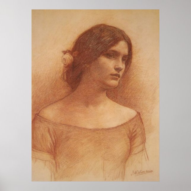 Pôster Lady Clare Canvas Print (Frente)