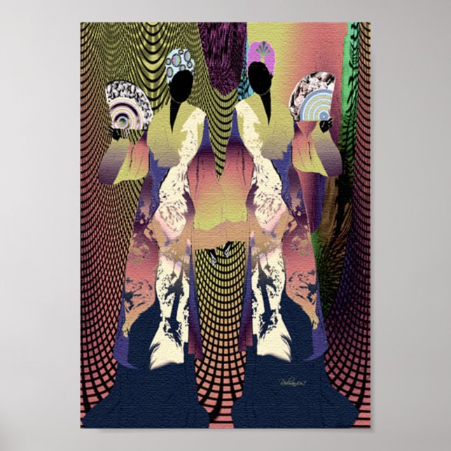 Pôster Lady Criole Haitian (Frente)