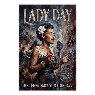 Pôster Lady Day, Billie Holiday