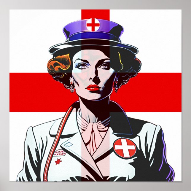 Poster Lady England (Frente)