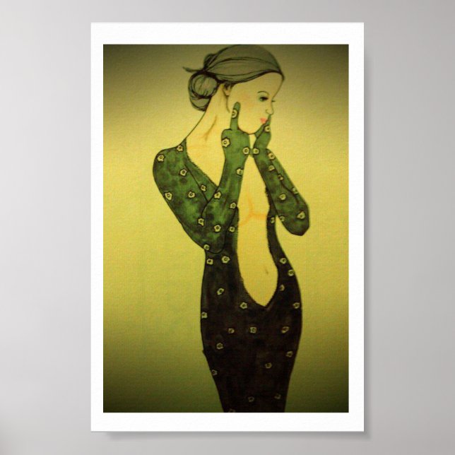 Pôster Lady Givebird (Frente)