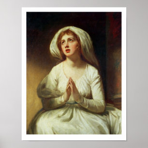 Poster Lady Hamilton Praying