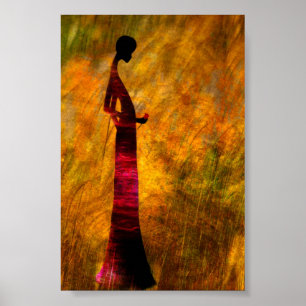 Poster Lady in Black