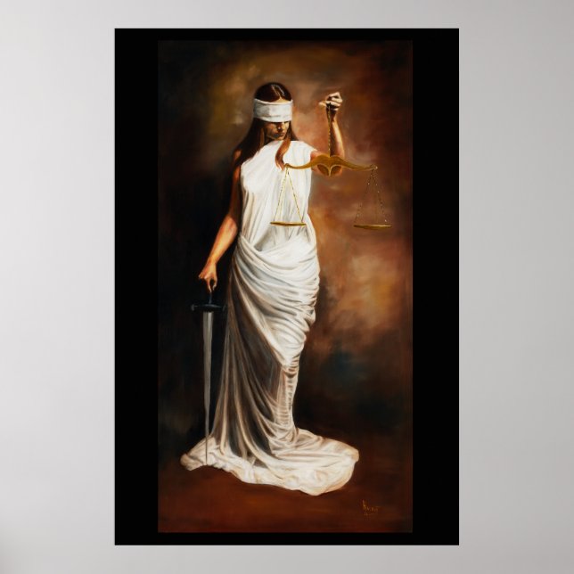 Pôster Lady Justice (Frente)