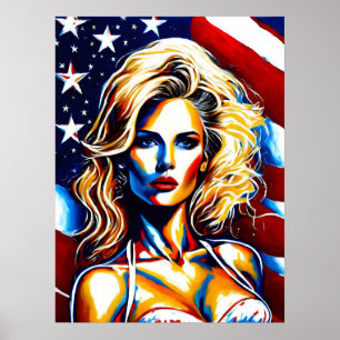 Poster Lady Liberty