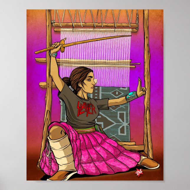 Poster Lady Loom Slayer (Frente)