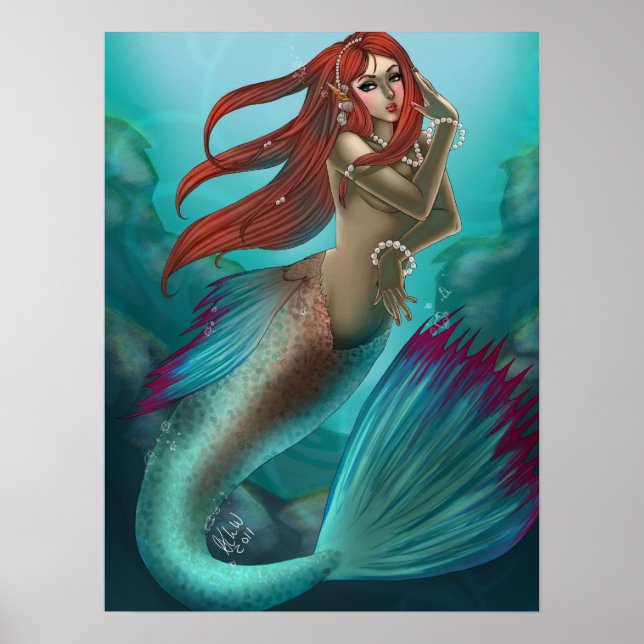 Poster Lady Mermaid (Frente)