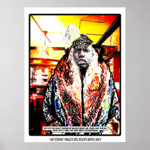 Poster Lady Midnight: A Voz de Harlem sob Dabney Light