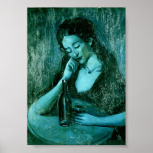 Poster Lady no concerto Eden por Pablo Picasso