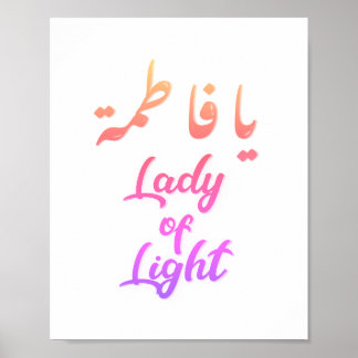 Poster Lady of Light
