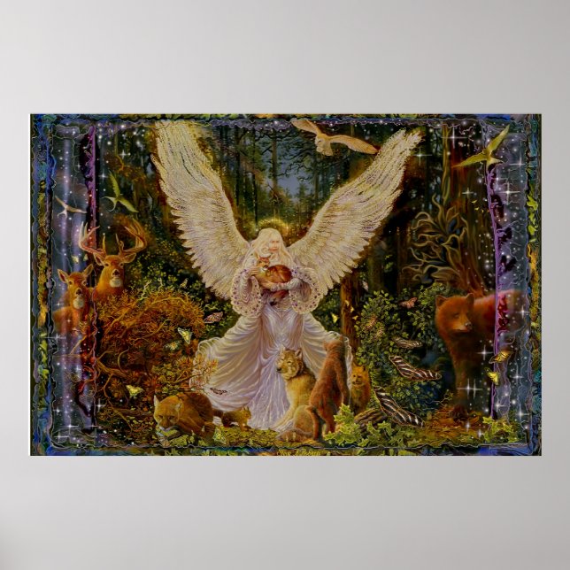 Pôster Lady Of the Woods (Frente)