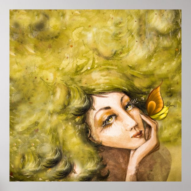 Poster Lady Papilionem (Frente)