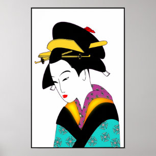 PÔSTER LADY_POSTER JAPONÊS