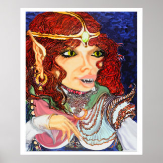 Pôster Lady Purrcyla Purrkins