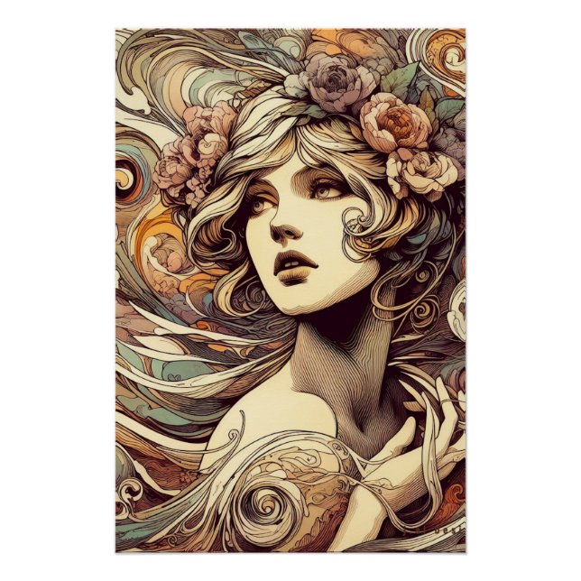 Pôster Lady Summer Poster (Frente)