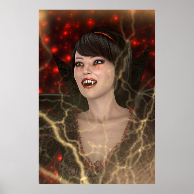 Pôster Lady Vamp (Frente)