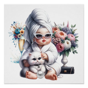 Pôster Lady Wall Decor de Leisure