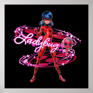 Poster Ladybug e Gráfico Tikki