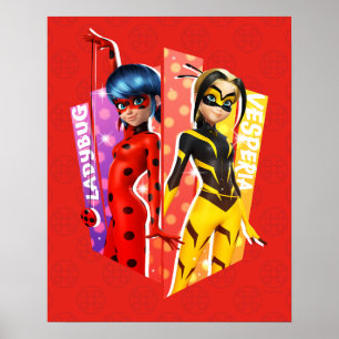 Poster Ladybug e Vesperia Graphic