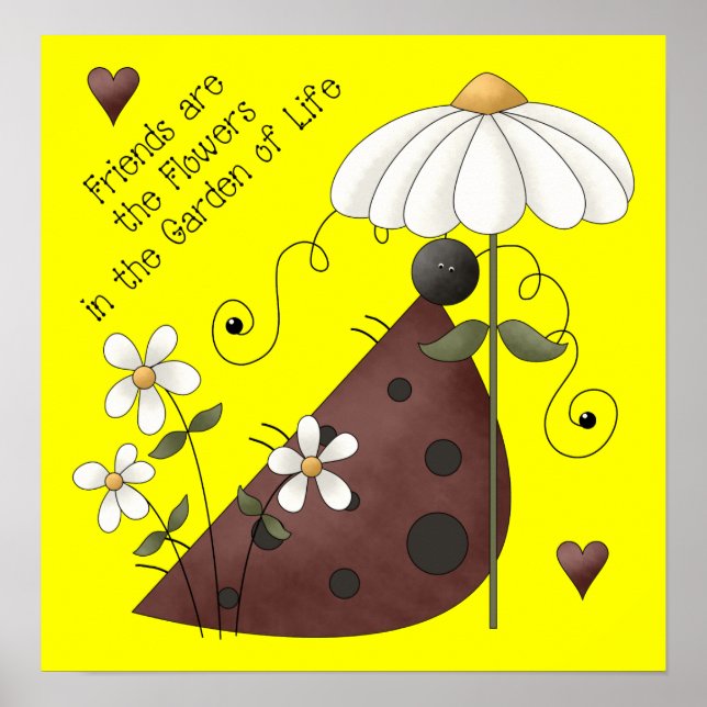 Poster ladybug Friendship (Frente)