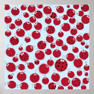 Poster Ladybug Shindig