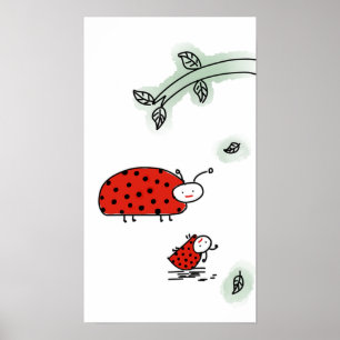 Poster Ladybugs