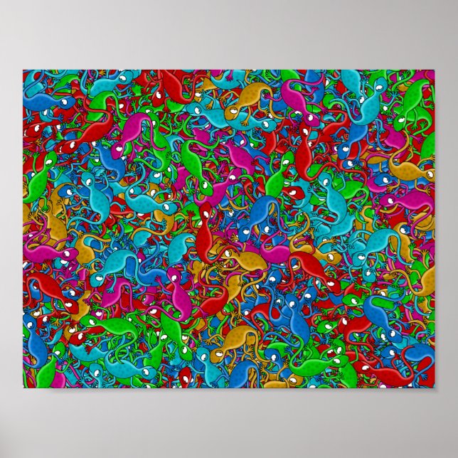 Pôster Lagartos (Frente)