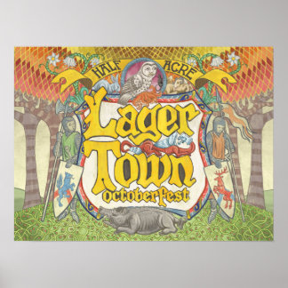 Pôster Lager Town 2016