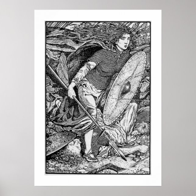 Poster Lagertha Shield Maiden (Frente)