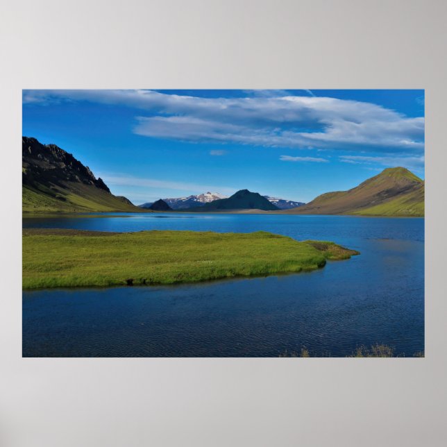 Poster Lago Alftavatn (Frente)