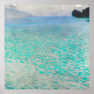 Poster Lago Atter, Gustav Klimt
