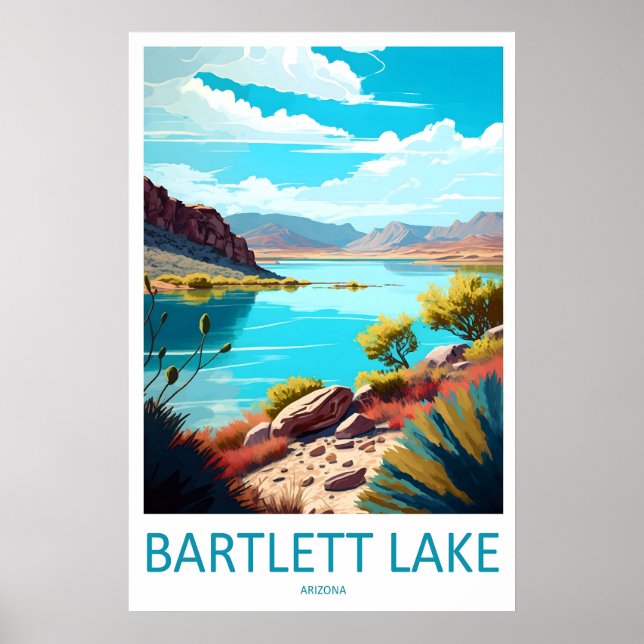 Poster Lago Bartlett 1 (Frente)