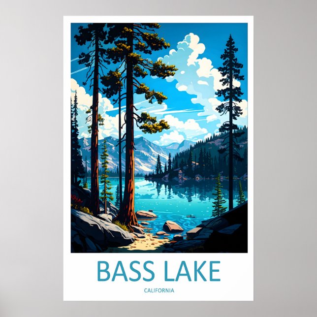 Poster Lago Bass 1 (Frente)